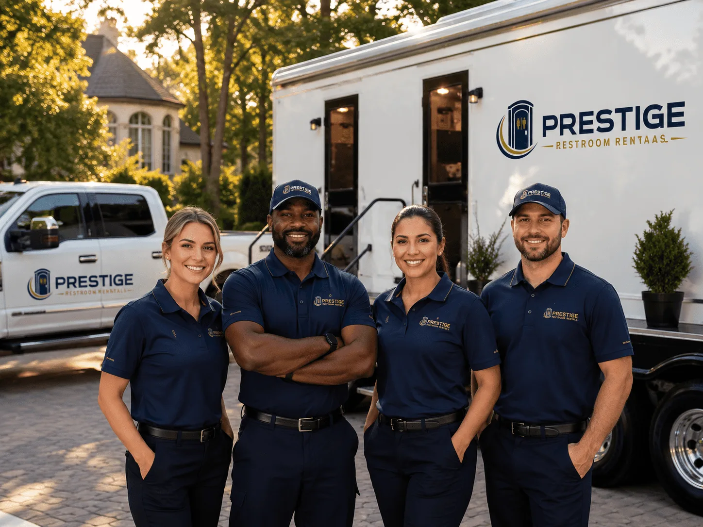 Trusted Luxury Portable Restrooms company in Purdin, MO
